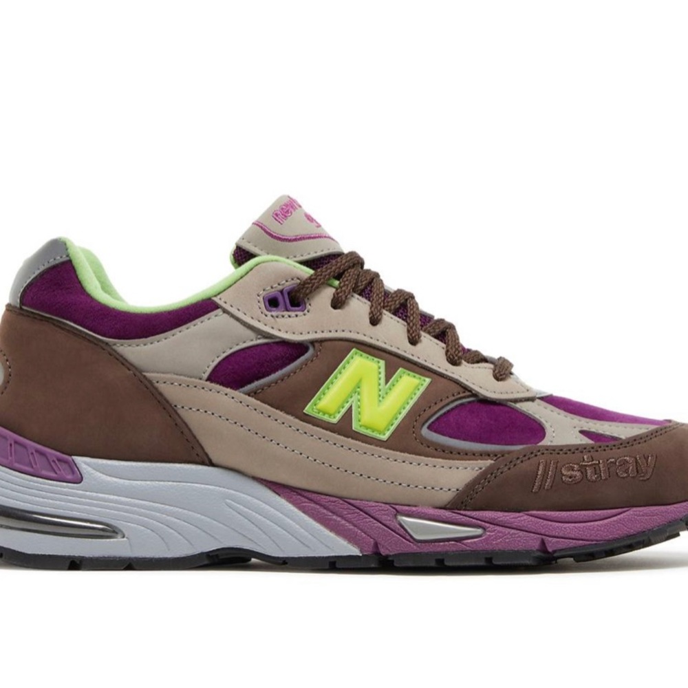 Size 7.5 MEN (Women’s 9/9.5) New Balance 991 Made in England x Stray Rats 2021
